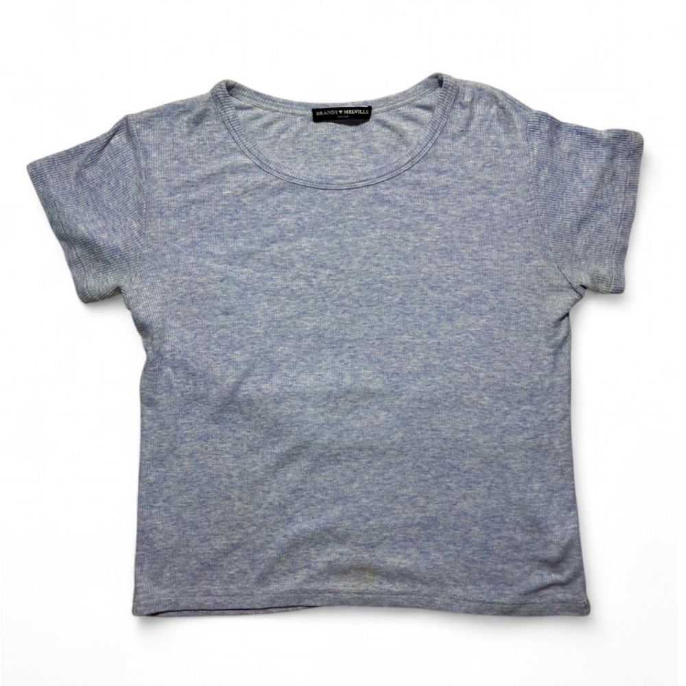 Casual Ribbed crop top